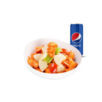 Tatlı Ekşi Soslu Tavuk Menü görseli