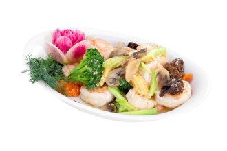 Sebzeli Sarımsaklı Karides görseli