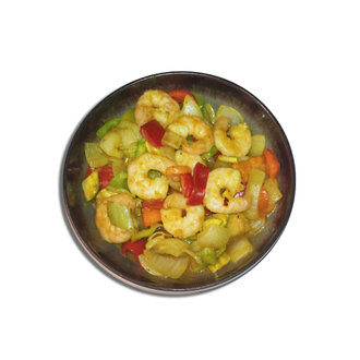 Köri Soslu Karides görseli