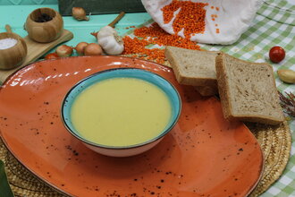 Organik & Vegan Mercimek Çorbası / Lentil Soup görseli