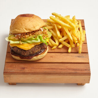 Bbq Burger Menü görseli