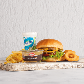 Double Burger & Tatlı Menü 1 görseli