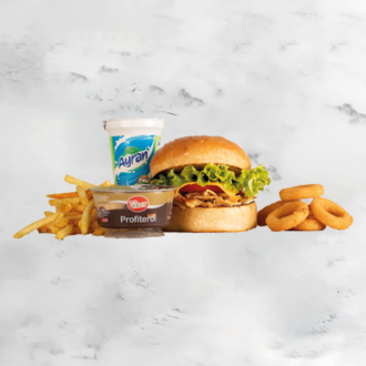 Döner Burger & Tatlı Menü 1 görseli