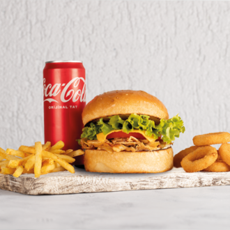 Döner Burger Menü 2 görseli