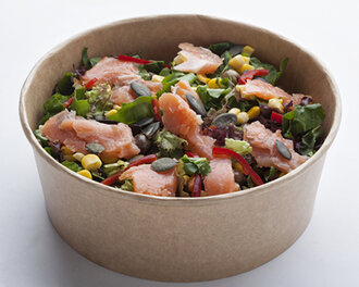 Somon Fümeli Salata görseli