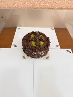 Çikolatalı Muzlu Pasta (4-6 Kişilik) görseli