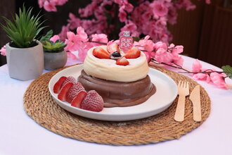 Nutella Lezzeti Japanese Pancake görseli