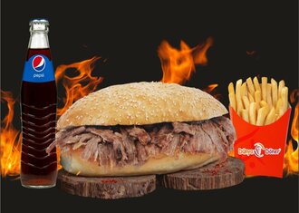 Yarım Ekmek Arası Döner Menü (100 Gr.) görseli