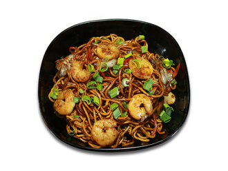 Karidesli Noodle görseli