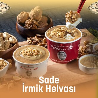 Sade İrmik Helvası Dondurmalı (100 Cc) görseli