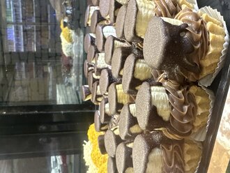 Çikolata Kremalı Muzlu Tartolet (1 Kg) görseli