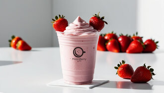 Strawberries Moonshake görseli