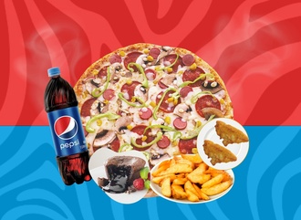 Süper Orta Menü (2 Kişilik) görseli