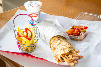 Tavuk Dürüm Menü(100 Gr) görseli