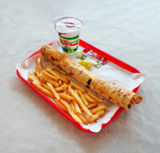 Zurna Tavuk Döner Dürüm Menü 1 görseli