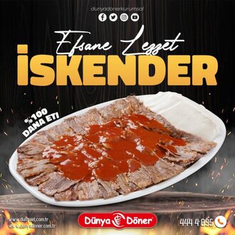 İskender (Et Dönerden) (200 Gr.) görseli