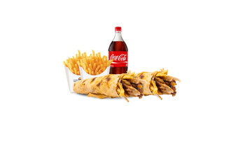 2'Li Combo Tavuk Döner Dürüm Menü 2 görseli