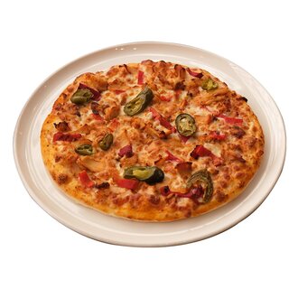 Tavuk Dönerli Pizza (Büyük) görseli