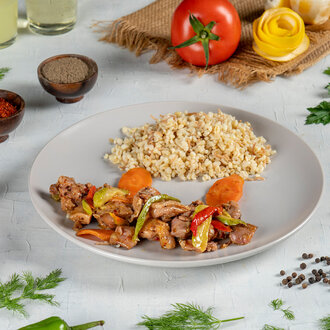 Tavuk Şiş & Bulgur Pilavı görseli