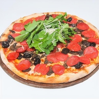 Pepperoni Pizza (Büyük Boy) görseli