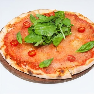 Vegan Margherita Pizza (Büyük Boy) görseli