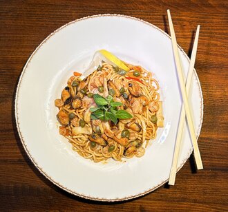 Deniz Mahsullü Noodle görseli