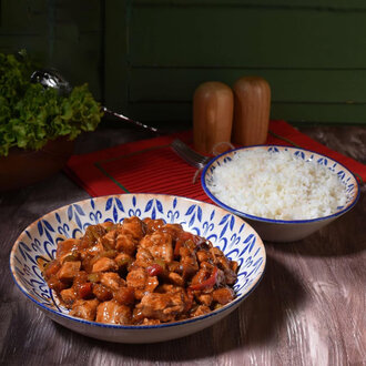 Barbekü Soslu Tavuk Menü görseli