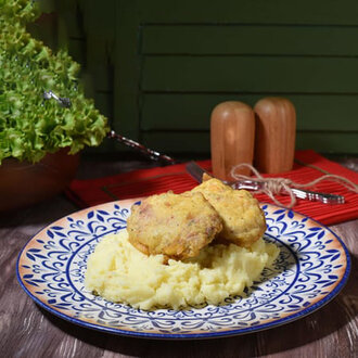 Püreli Kadınbudu Köfte görseli