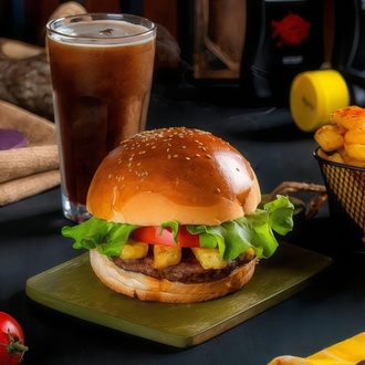 Steak Burger Menü görseli