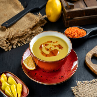 Tereyağlı Süzme Mercimek Çorbası görseli