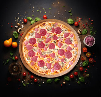 Etiler Delüx Pizza ( Orta Boy ) görseli