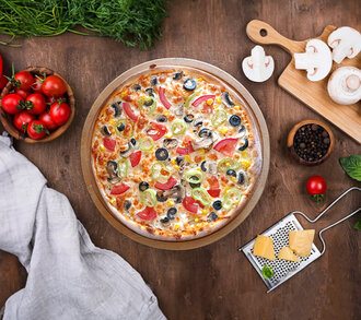 Etiler Vegetarian Pizza ( Büyük Boy ) görseli