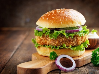 Çıtır Tavuk Burger görseli