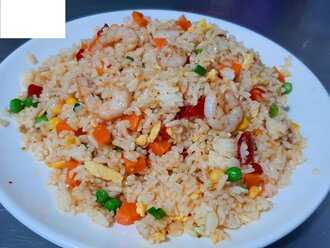 Karidesli Pilav (Fried Rice With Shrimp) görseli