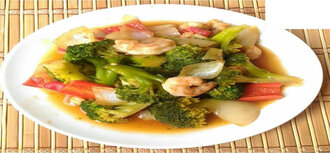 Karidesli Brokoli / Broccoli With Shrimp görseli