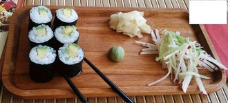 Avokado Maki Roll (6 Pcs.) görseli