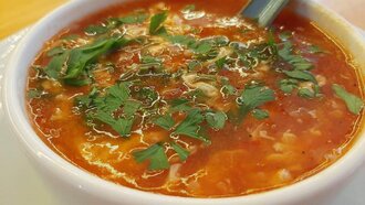 Yumurtalı Domates Çorbası (Taze Hazırlanır) görseli