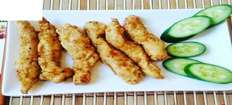 Kızarmış Tavuk Parçaları (Fried Chicken Sticks) (Günlük Hazırlanır) görseli