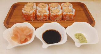 Crazy Crunchy California Roll (8 Pcs.) görseli