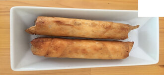 Shanghai Usulü Kıymalı Börek (Shanghai Roll With Beef) görseli