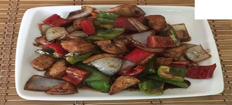 Yeşil & Kırmızıbiberli Tavuk görseli