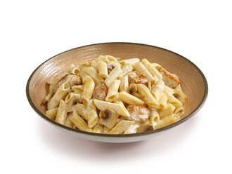 Kremalı Mantarlı Tavuklu Penne görseli