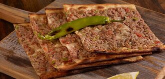 3'Lü Etli Ekmek (Sebzeli Kıymalı Pide )Menü görseli