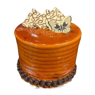 Karamel Çikolatalı Pasta (4 Kişilik) görseli