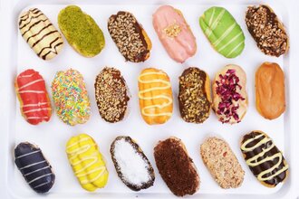 Sütlü Belçika Çikolatalı Ekler (14 Adet) görseli