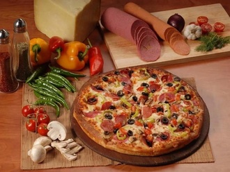 Büyük Boy  Karışık Pizza görseli