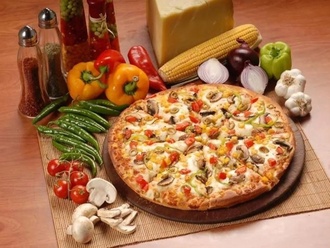 Orta Boy Sebzeli Pizza görseli