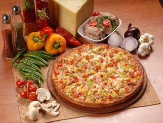 Orta Boy Ton Balıklı Pizza görseli