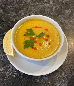 Süzme Mercimek Çorbası görseli