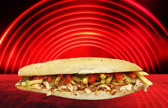 Tam Ekmek Arası Tavuk Döner görseli